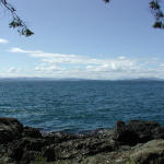 View of Victoria in the distance