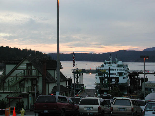 Sunrise in Friday Harbor