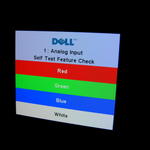 Shot of my LCD Monitor in the dark